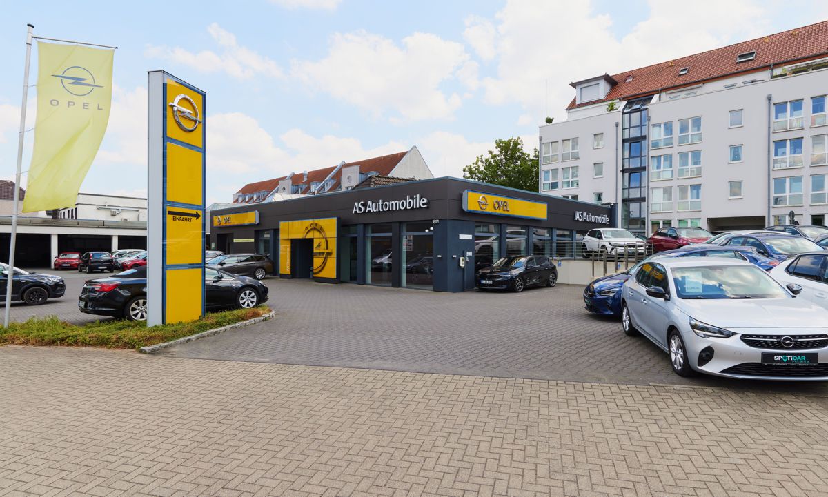 Einfahrt zu AS Automobile Bielefeld